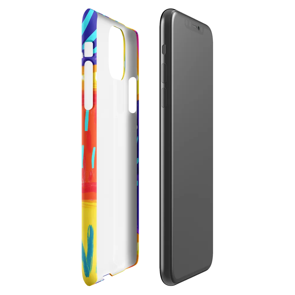 Vibrant Geometric Expressions | Phone Case |  11 Pro Max | Snap Case | Glossy