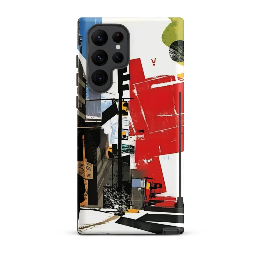 Red Overlay at the Intersection