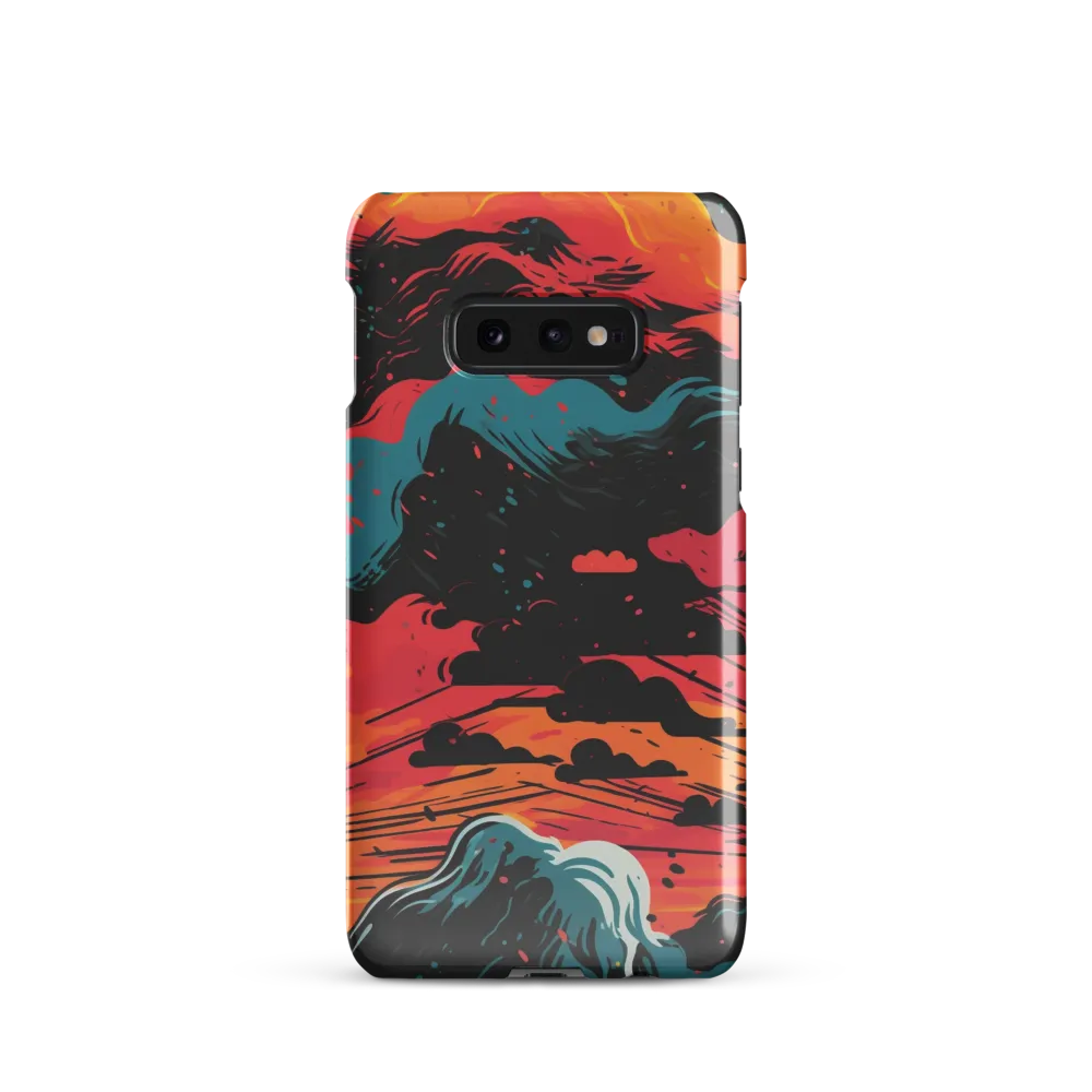 Ethereal Twilight: A Dramatic Landscape in Motion