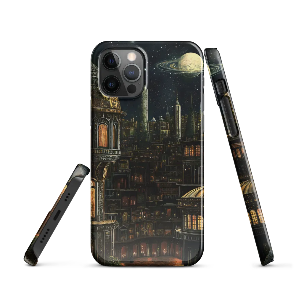Celestial Enigma: A Surreal Cityscape