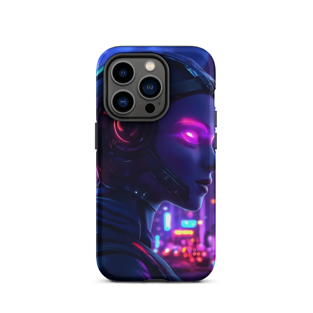Neon Dreams: A Cyborg's Mystique