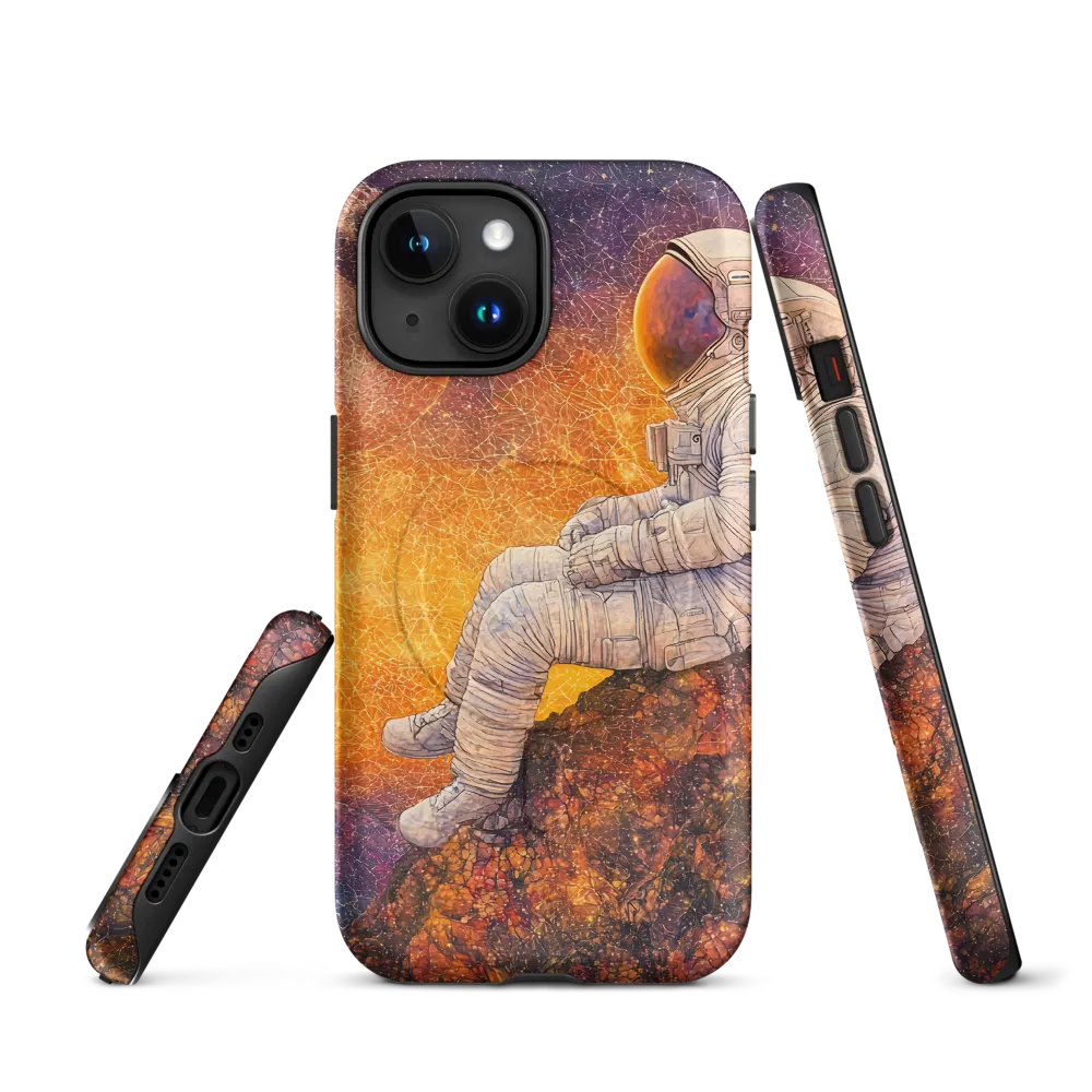 Cosmic Contemplation | Phone Case |  15 | MagSafe® Tough Case | Matte
