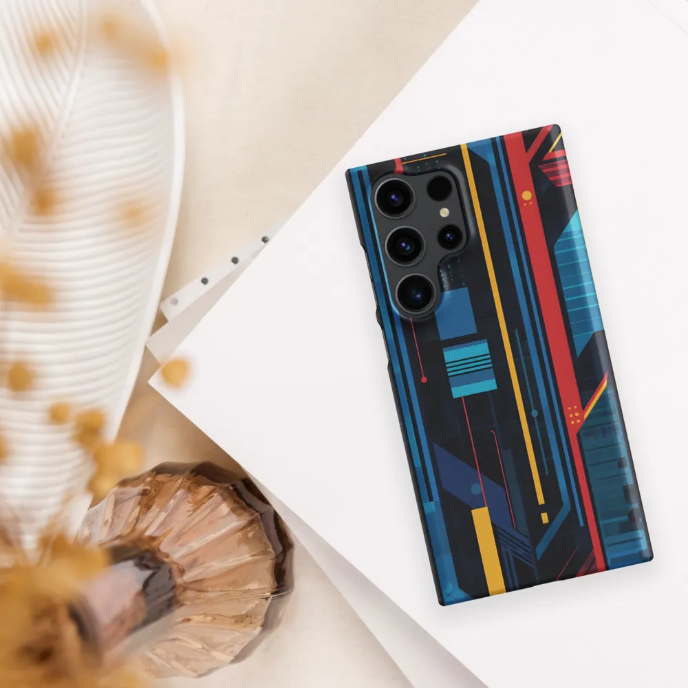 Symphony of Lines | Phone Case |  S23 Ultra | Snap Case | Matte