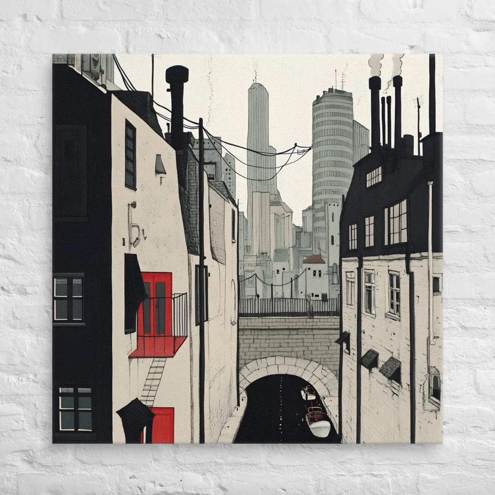 Urban Echoes | Canvas | 37″×37″