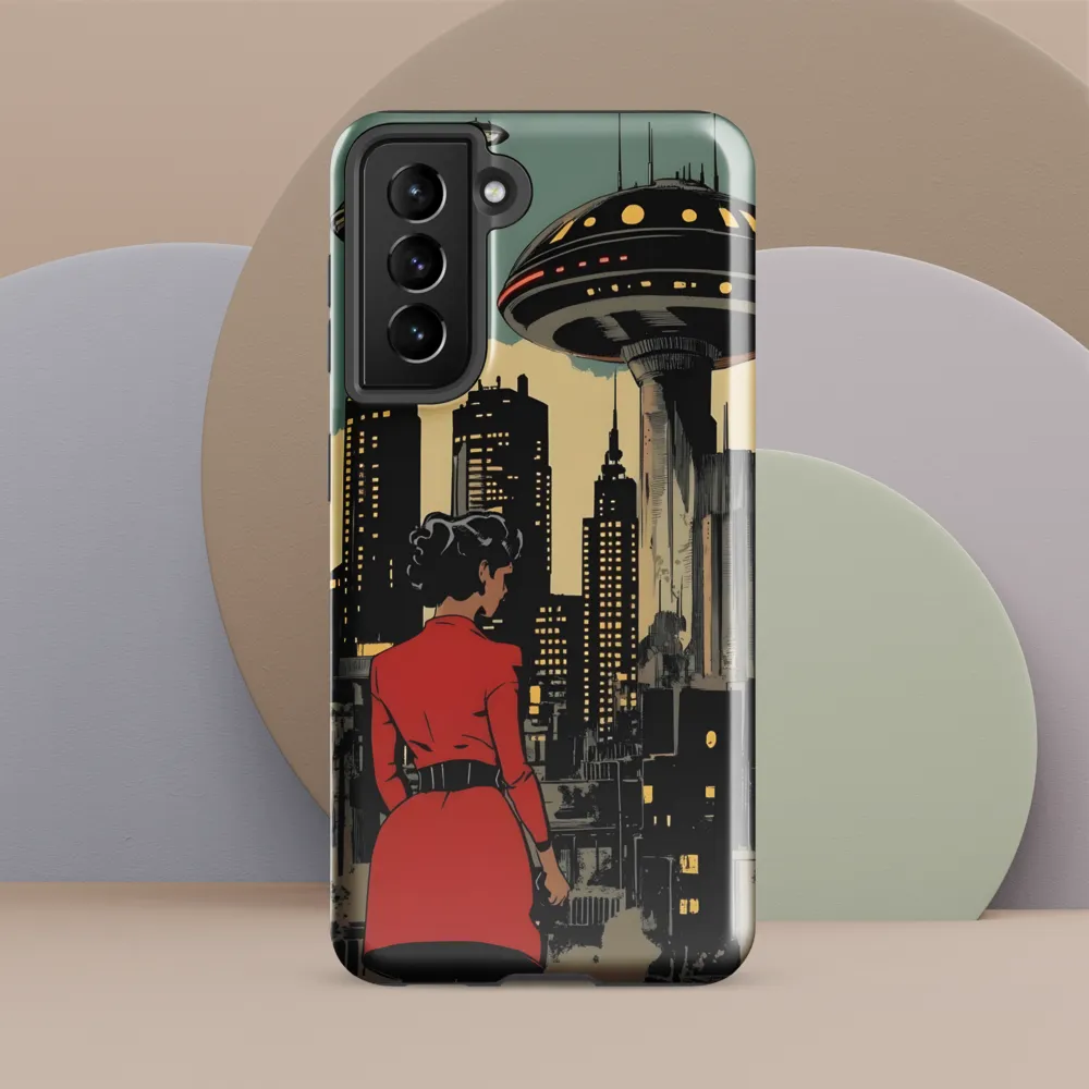 Envisioning Tomorrow: A Retro Futuristic Landscape