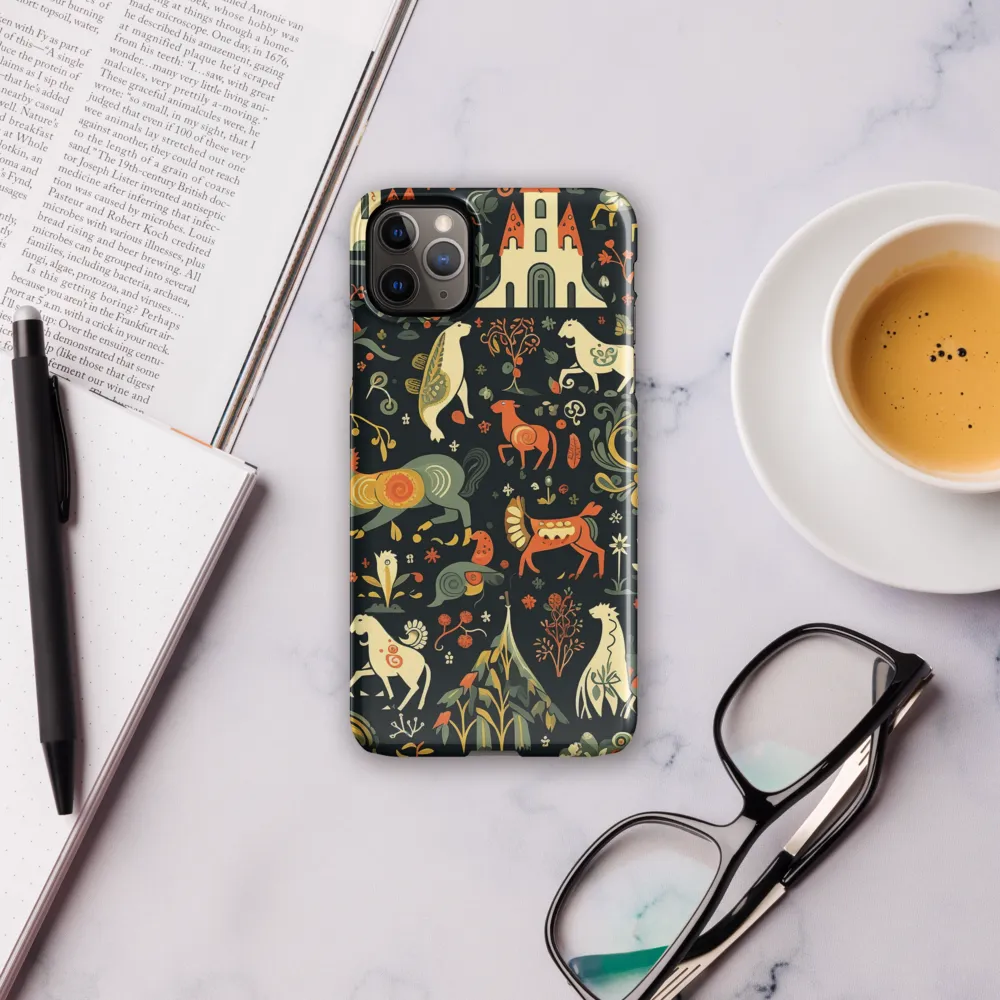 Whimsical Forest: A Folk Art Journey | Phone Case |  11 Pro Max | Snap Case | Glossy