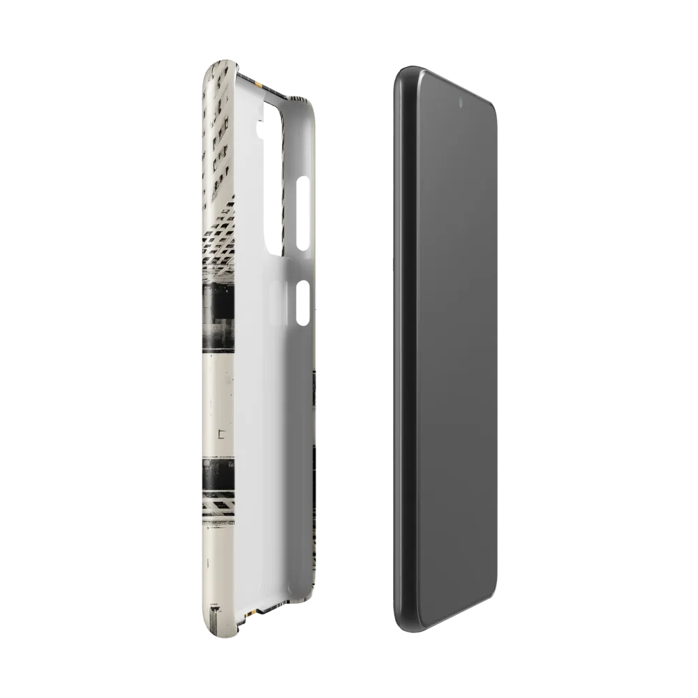 City Pulse: An Aerial Perspective | Phone Case |  S21 | Snap Case | Glossy