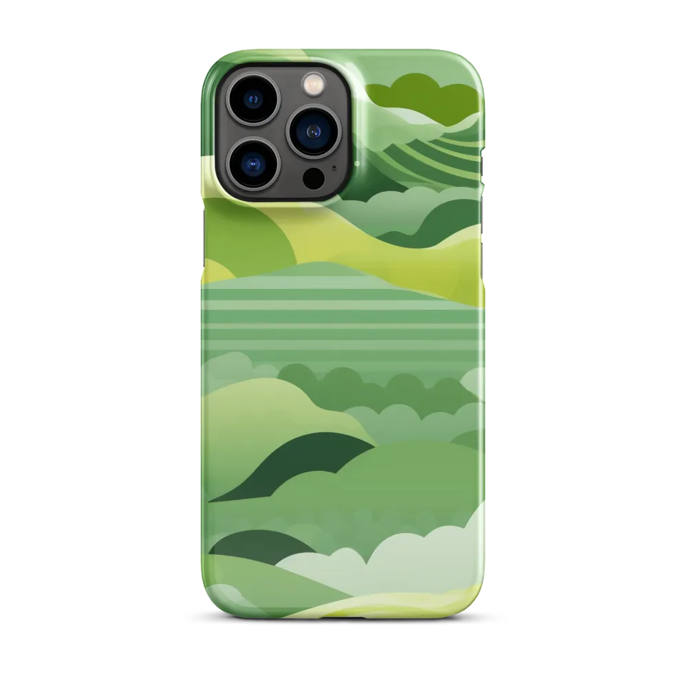 Tranquility in Green Waves