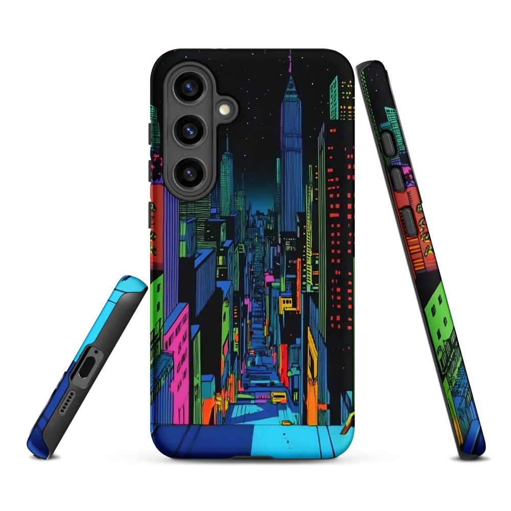 Neon Dreams of a Futuristic City