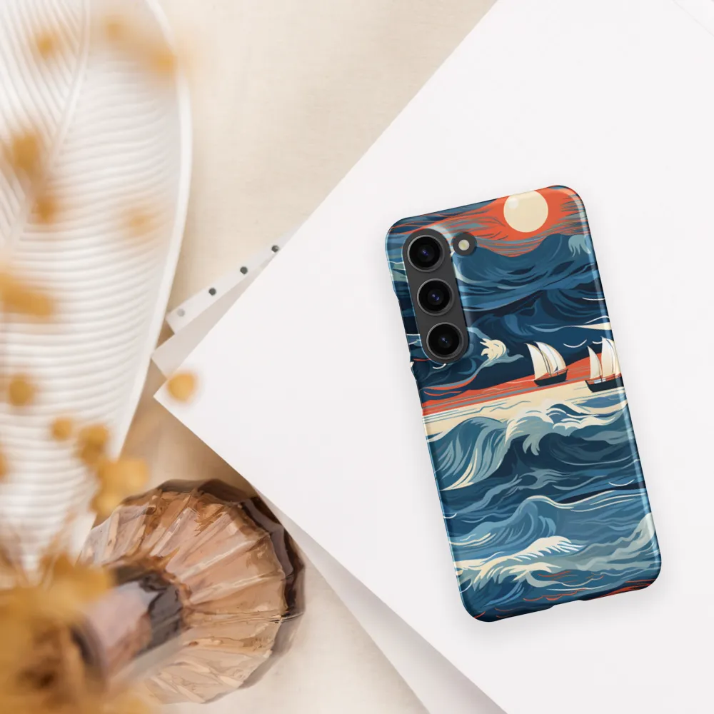 Ocean Whispers: A Voyage at Dusk