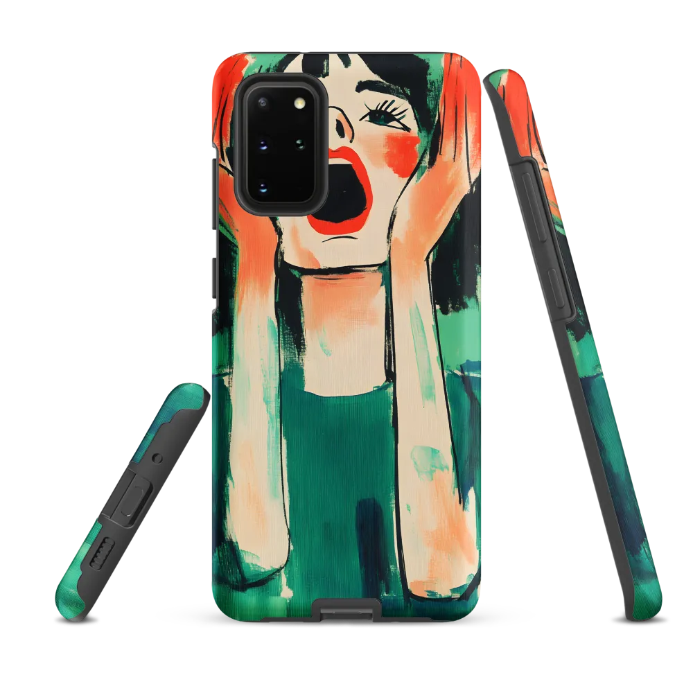 A Cry for Help | Phone Case |  S20 Plus | Tough Case | Matte
