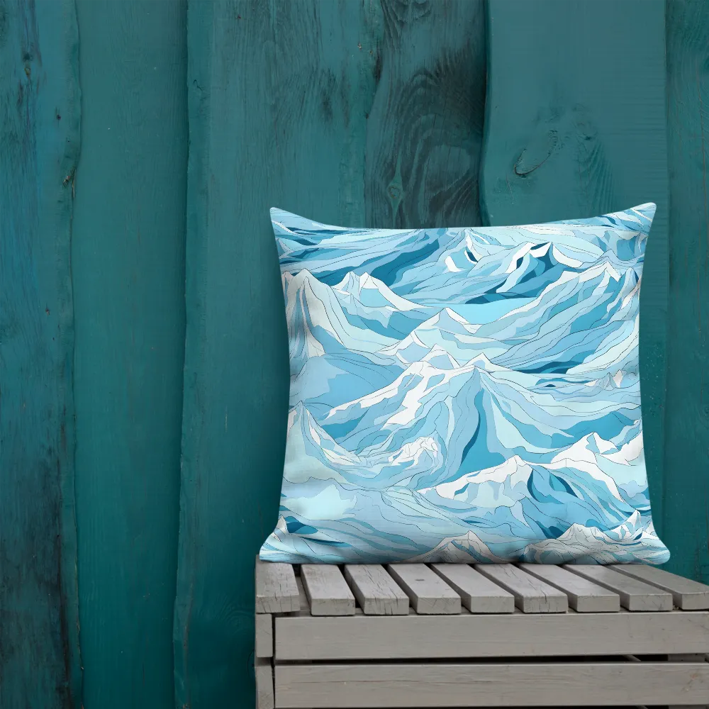 Majestic Peaks of Serenity | Pillow & Pillow Case | Multiple Sizes