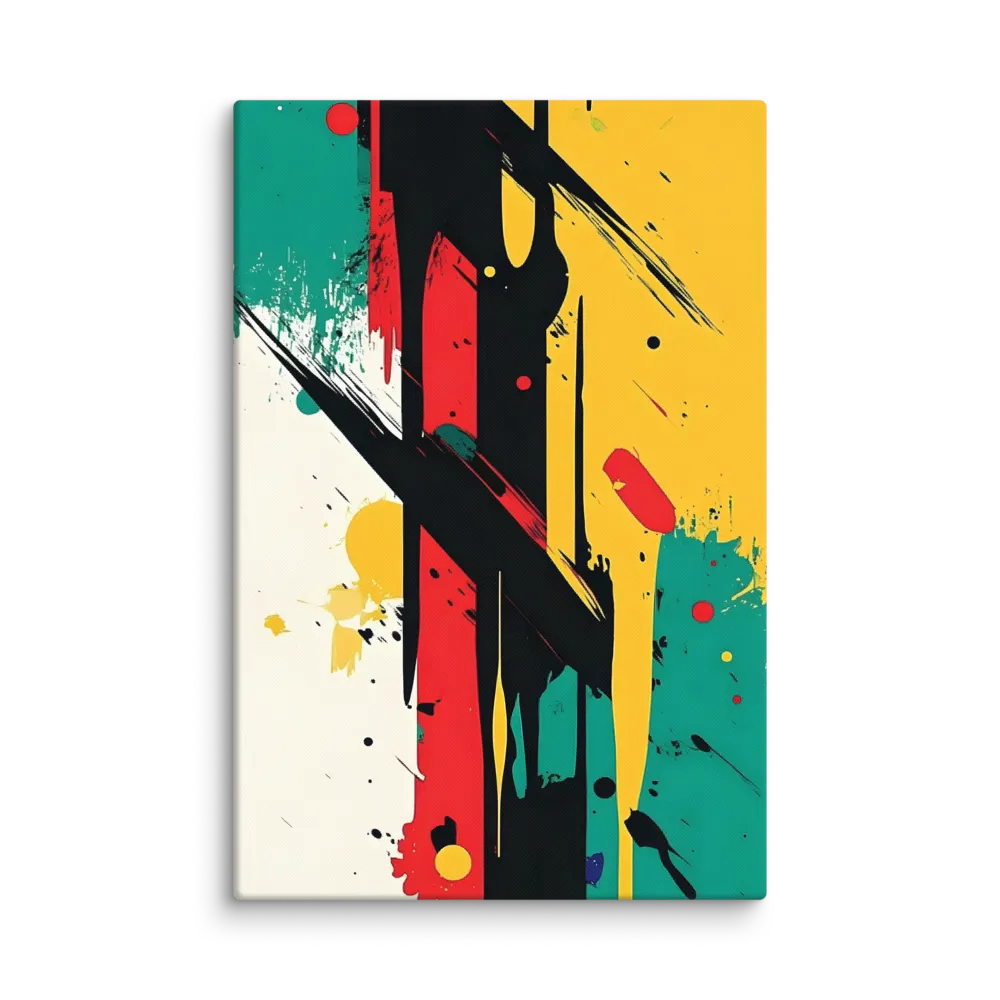 Dynamic Rhythm of Color | Canvas | 32″×48″