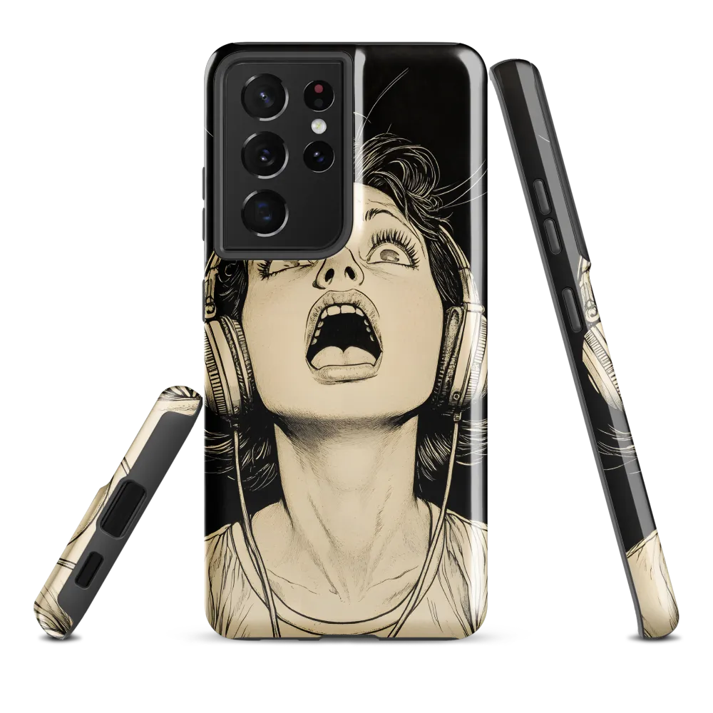 Sonic Exclamation | Phone Case |  S21 Ultra | Tough Case | Glossy