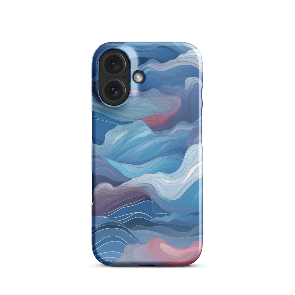 Harmonious Waves | Phone Case |  16 | Snap Case | Glossy