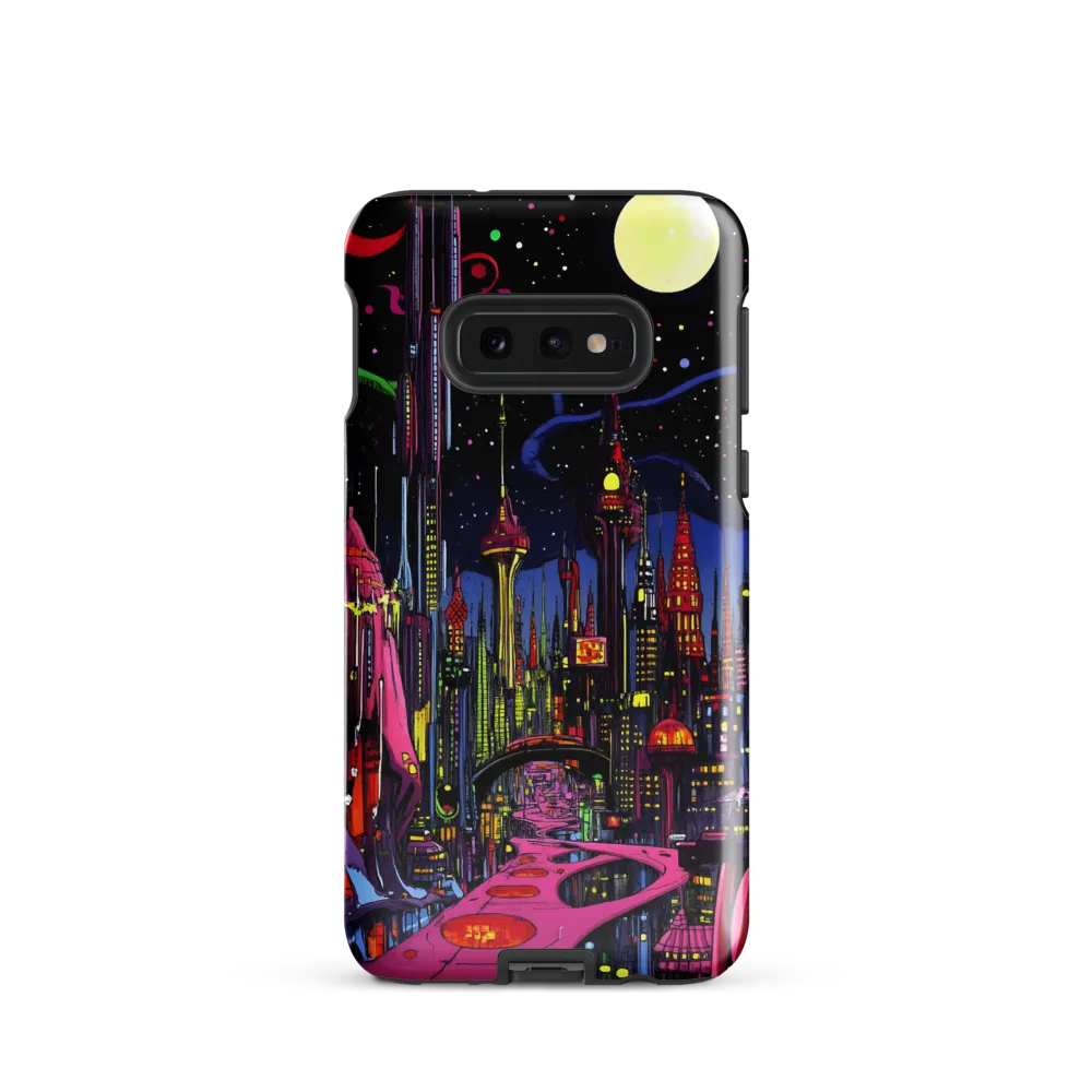 Neon Dreams of a Futuristic City