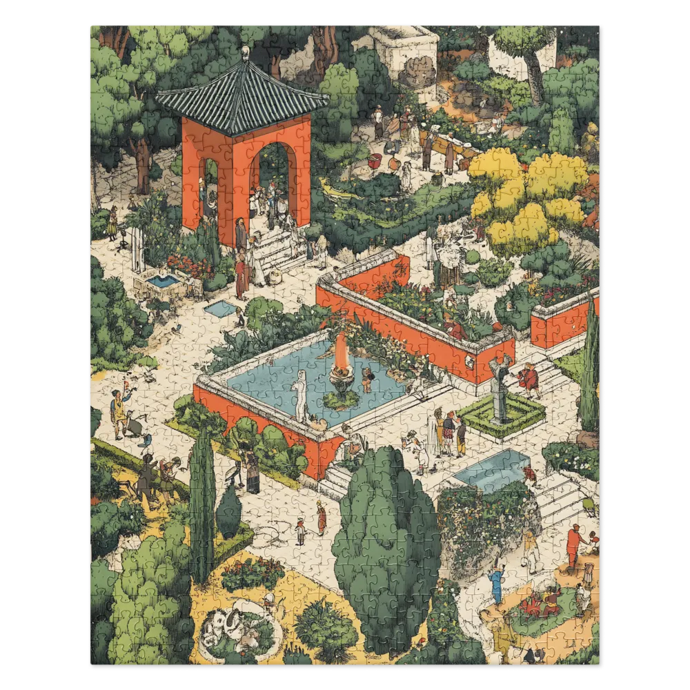 Harmony in the Garden | Jigsaw Puzzle | 520 pieces