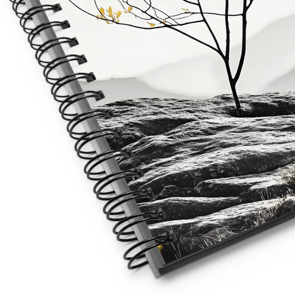 Resilience in Solitude | Spiral Notebook