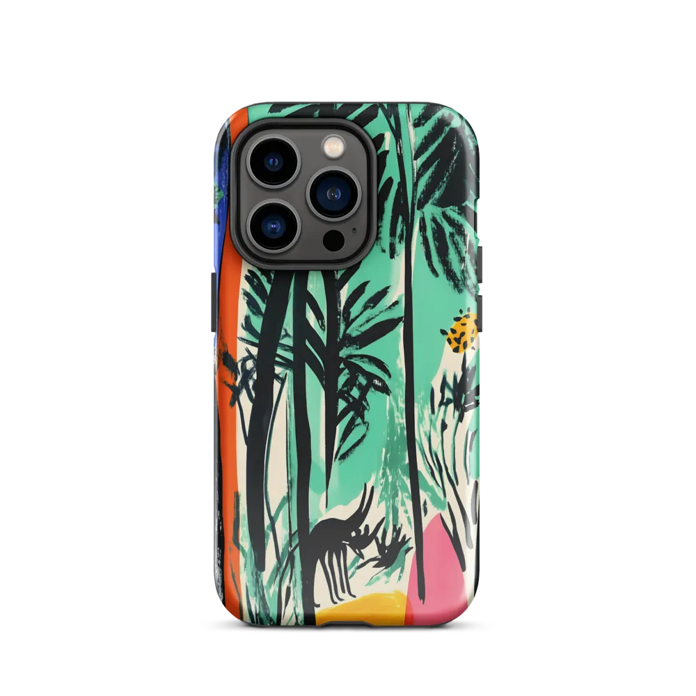 Whispers of the Jungle | Phone Case |  14 Pro | Tough Case | Glossy