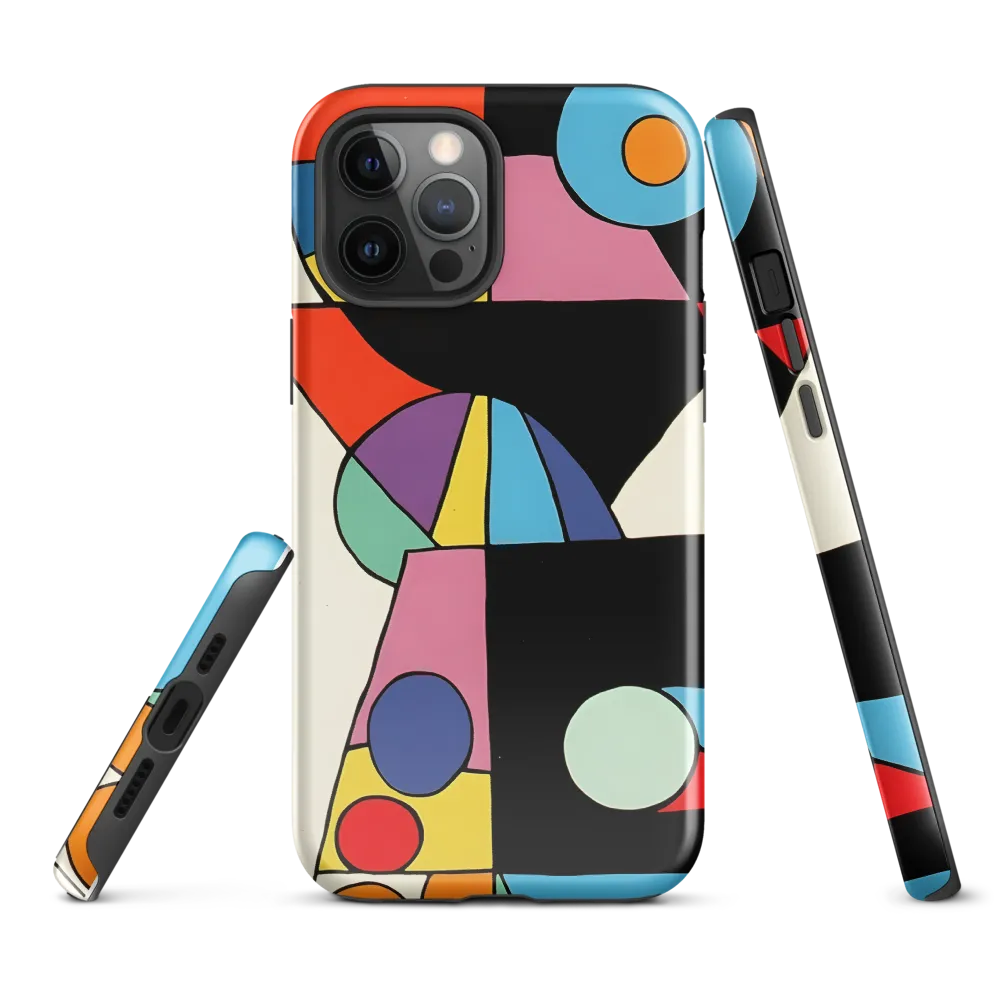 The Play of Shapes | Phone Case |  12 Pro Max | Tough Case | Glossy