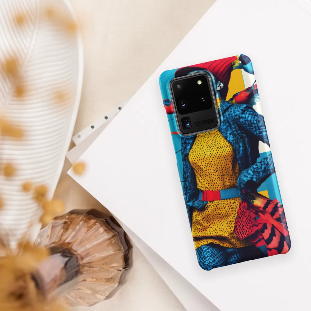 Vibrant Fusion of Nature and Fashion