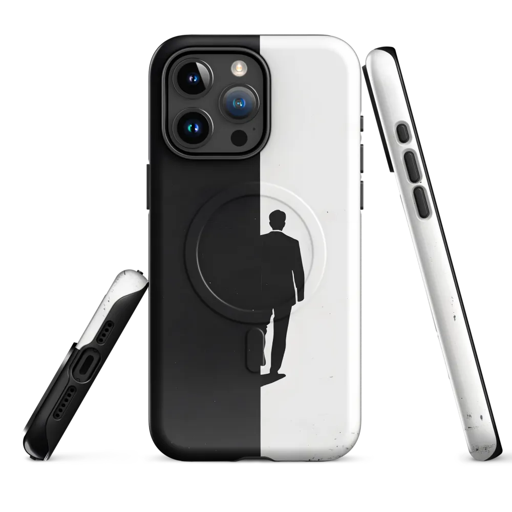 Shadows of Duality | Phone Case |  15 Pro Max | MagSafe® Tough Case | Glossy