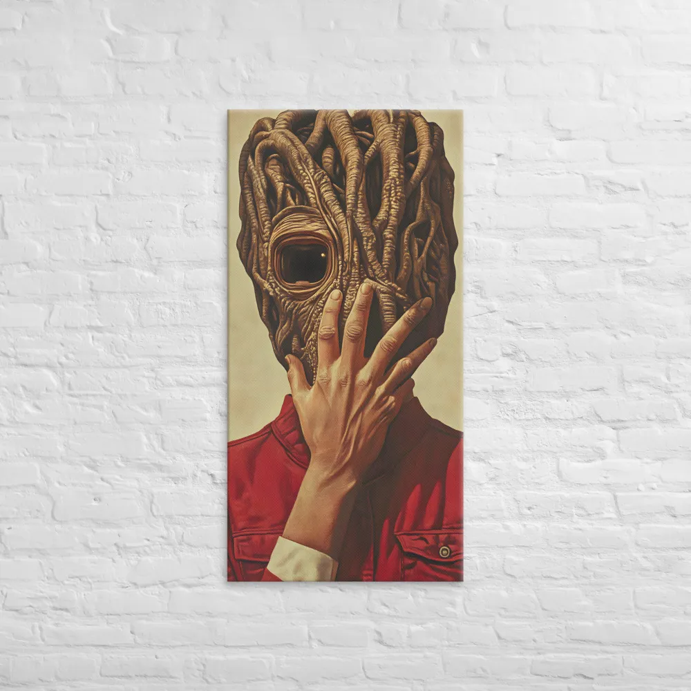 The Mask of Roots | Canvas | 24″×48″