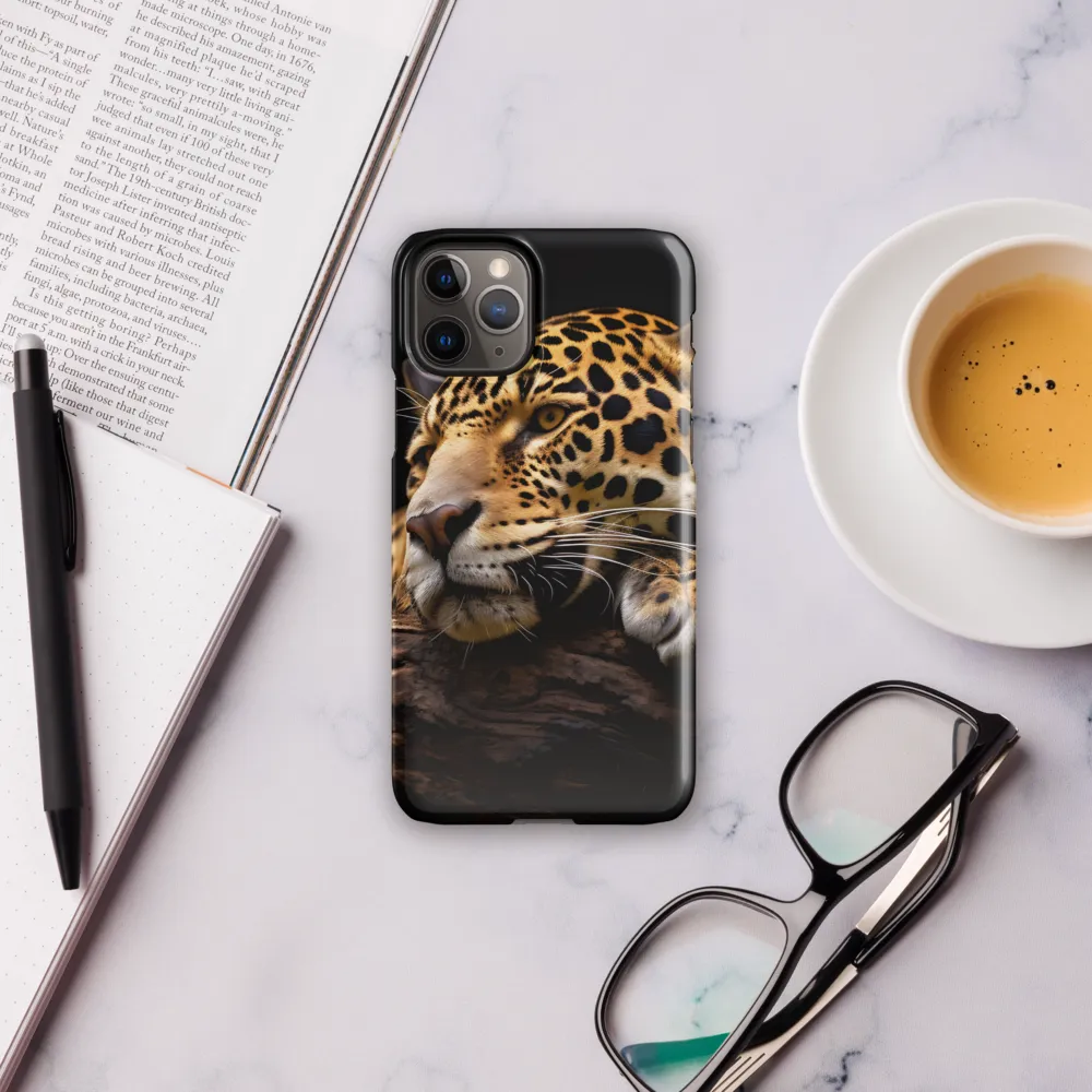 Tranquil Majesty: The Resting Leopard