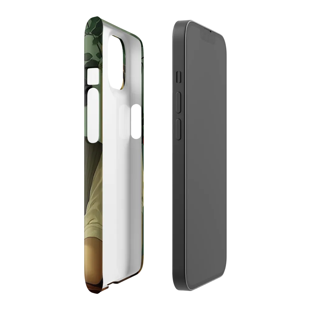 Whispers of Serenity | Phone Case |  14 | Snap Case | Glossy