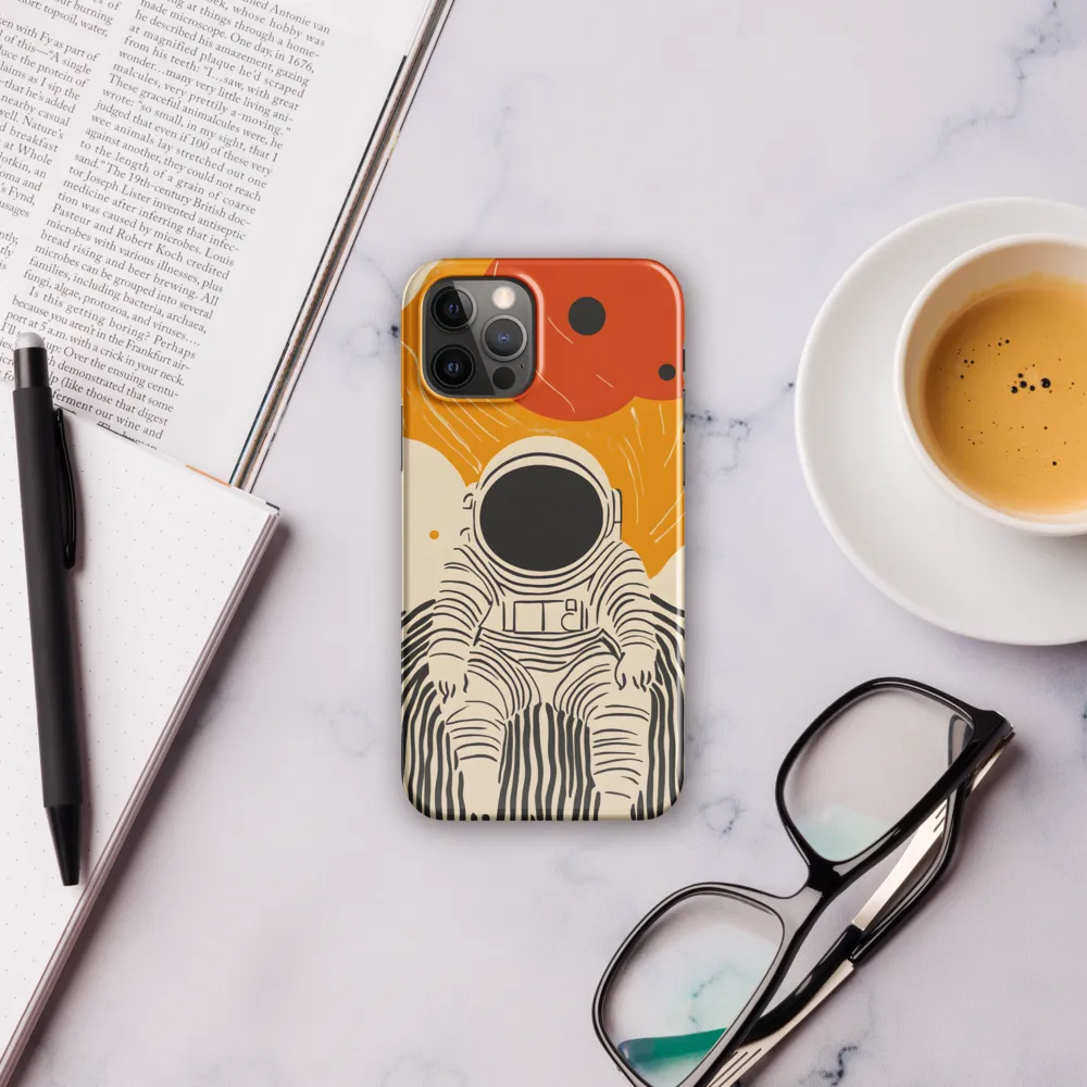 Astronaut in Cosmic Thoughts | Phone Case |  12 Pro | Snap Case | Glossy
