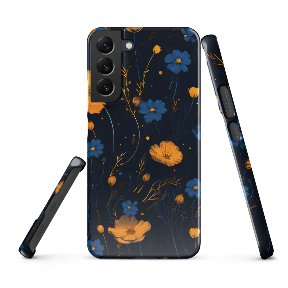 Nocturnal Blossoms | Phone Case |  S22 Plus | Snap Case | Glossy