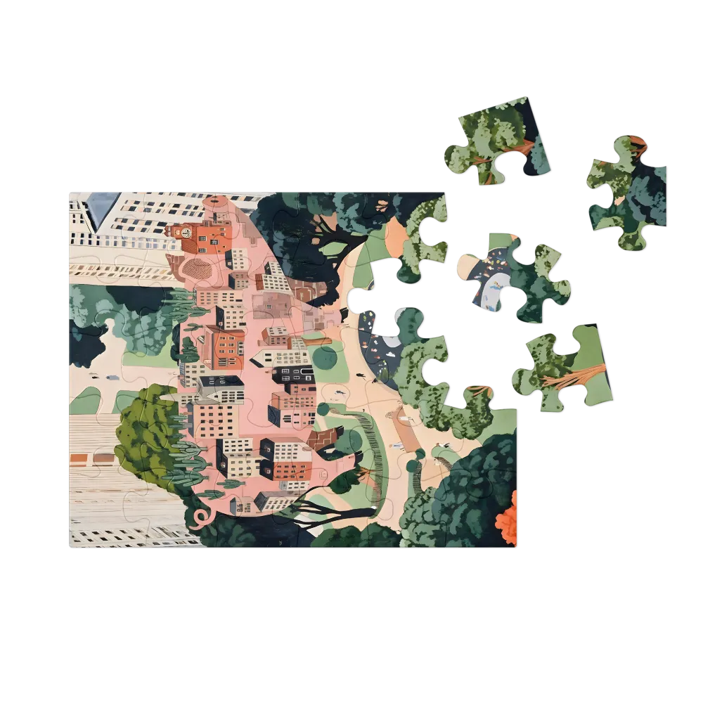 Pig City 
 Jigsaw Puzzle in Tin Box