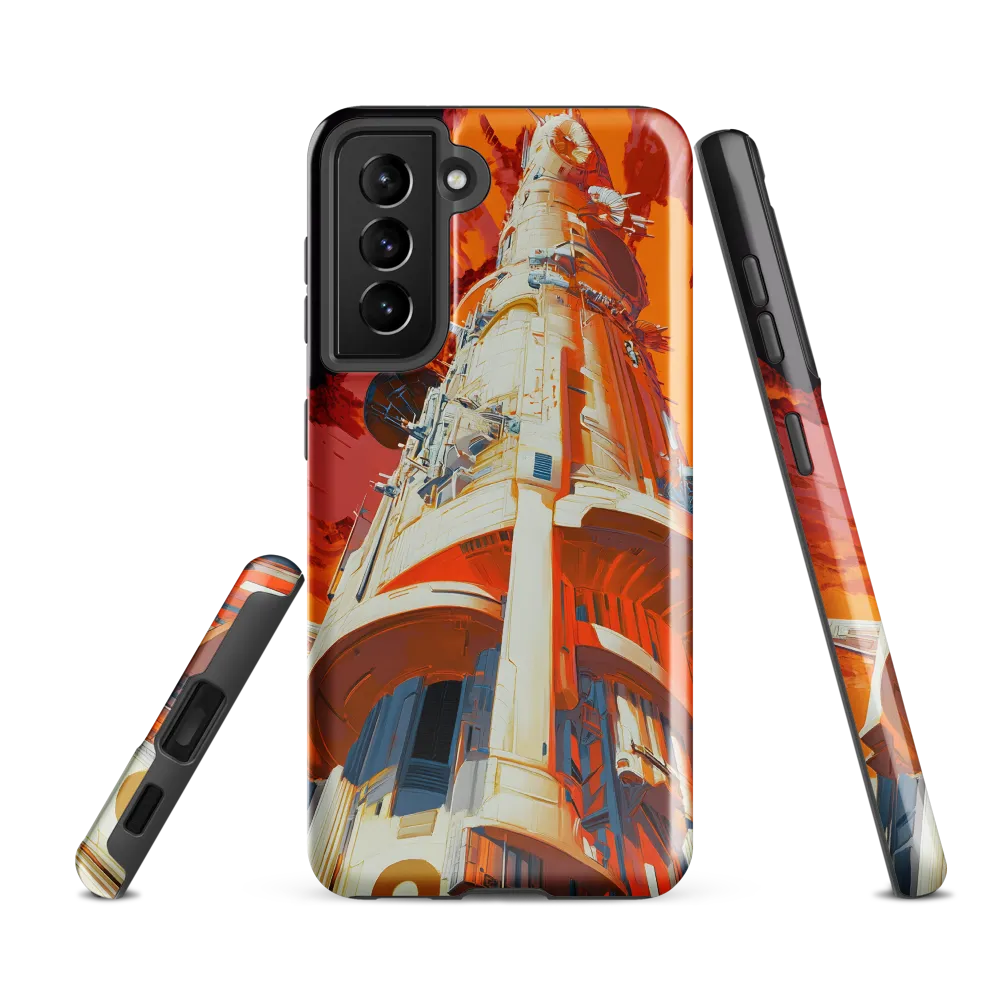 Ascendancy of the Tower | Phone Case |  S21 FE | Tough Case | Glossy