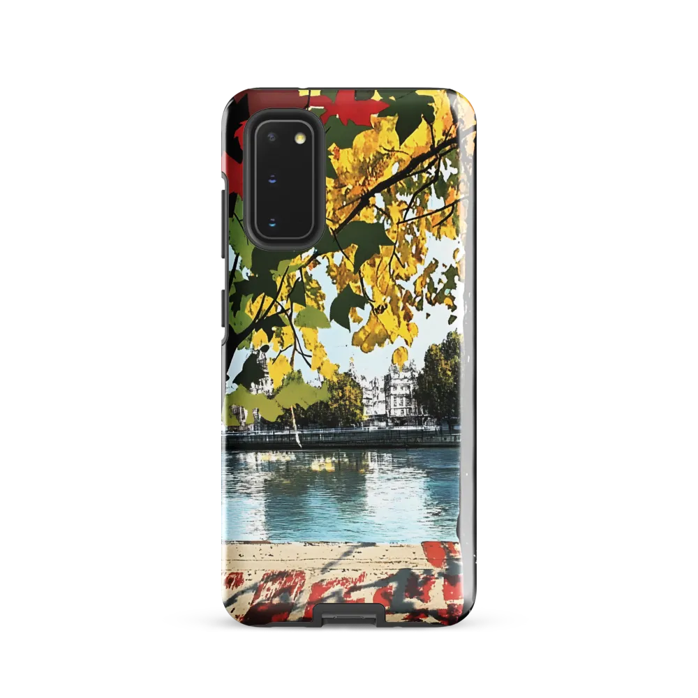 Nostalgic Reflections in Autumn Colors | Phone Case |  S20 | Tough Case | Glossy