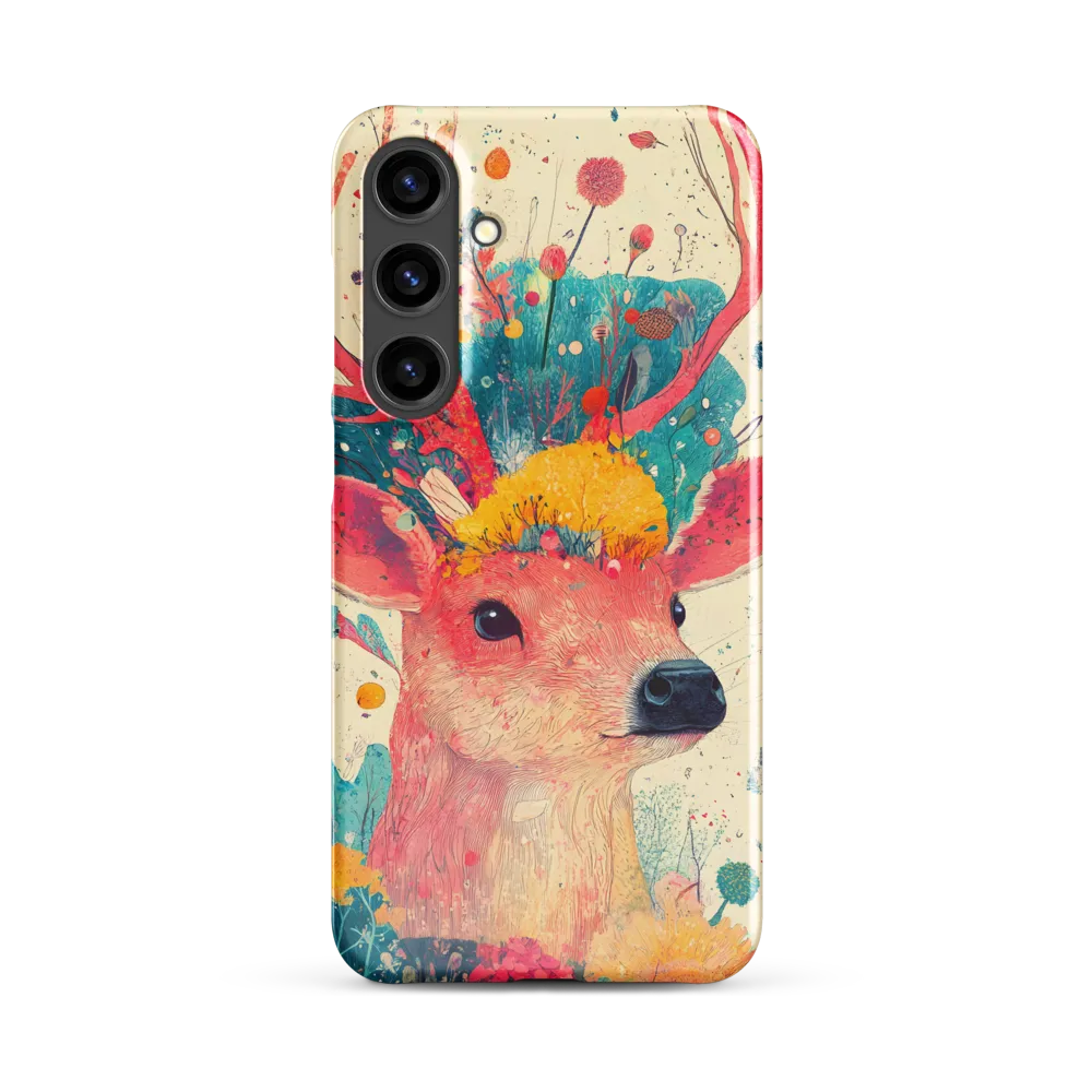 Whimsical Harmony: A Deer in Bloom
