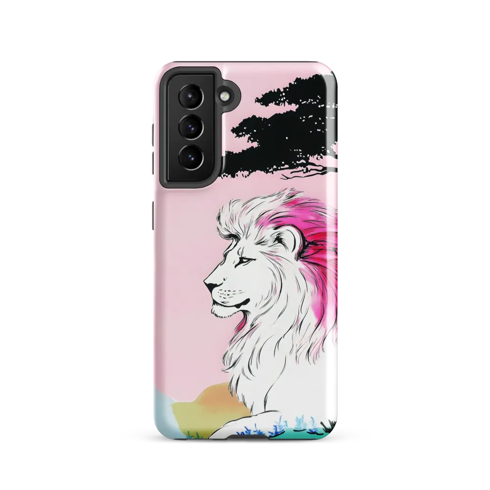Serene Majesty: A Lion's Profile
