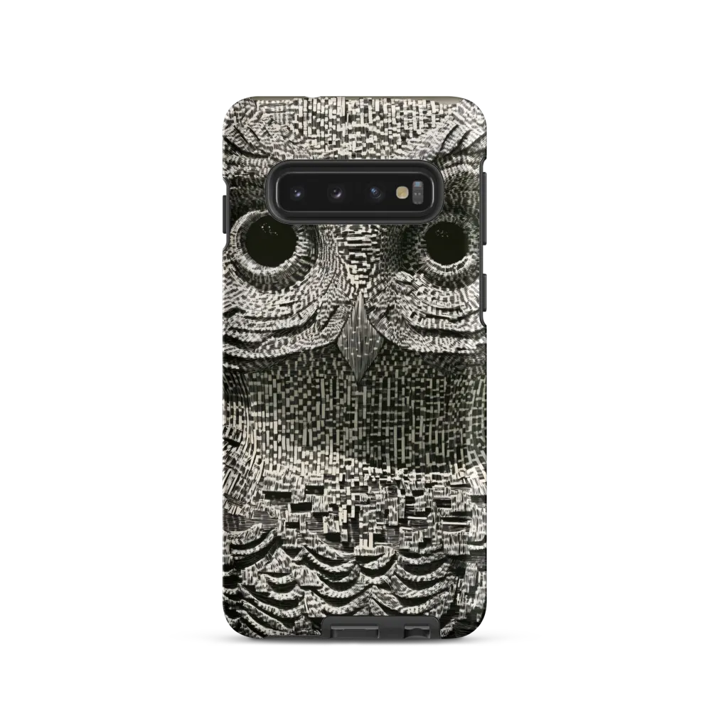 Intricate Owl of Textures