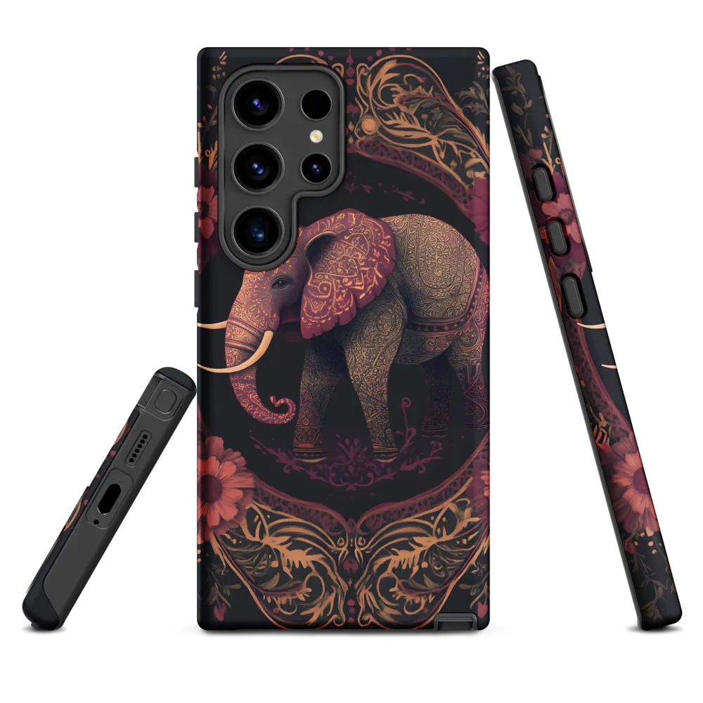 Regal Reverie: The Ornate Elephant