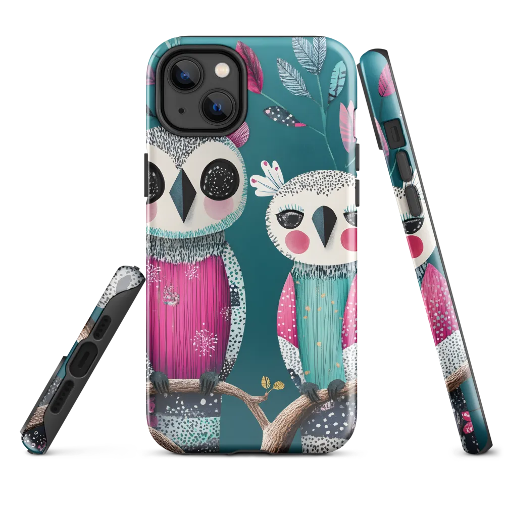 Whimsical Duo: A Celebration of Nature and Color