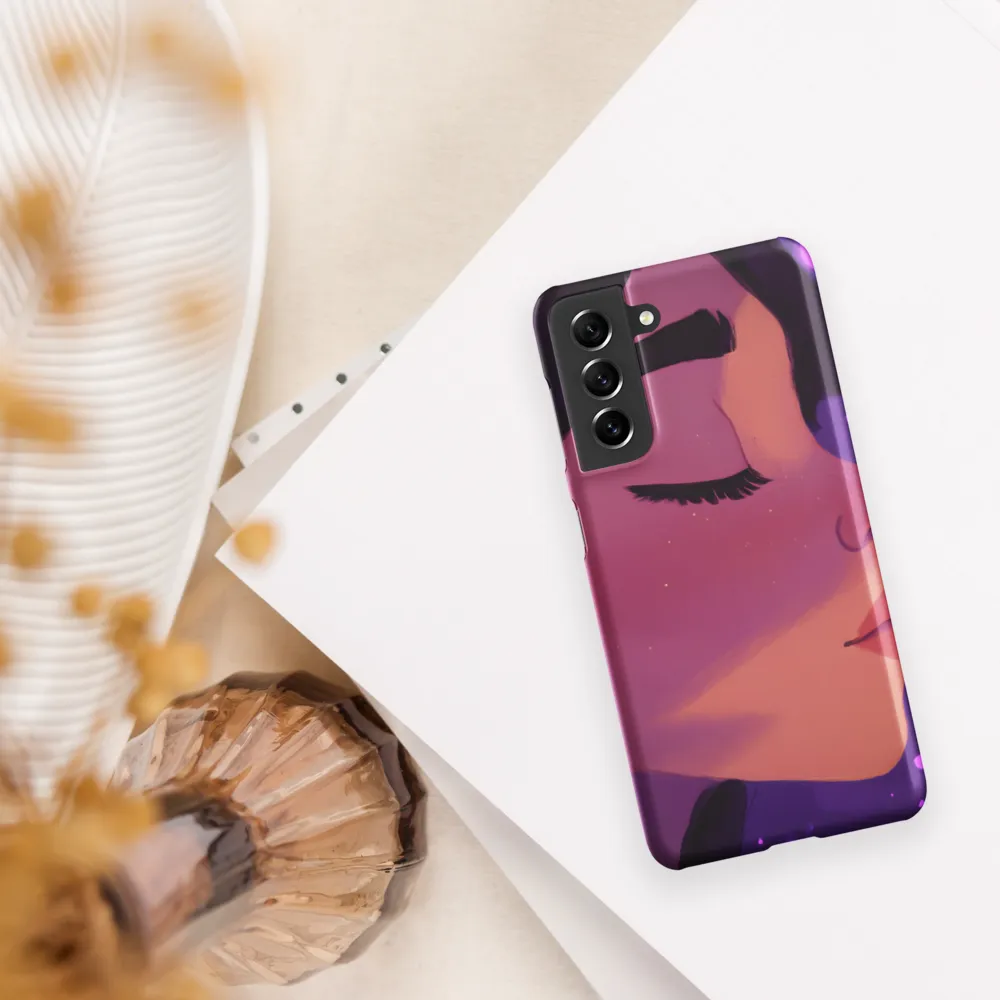 Whispers of Serenity | Phone Case |  S21 | Snap Case | Matte