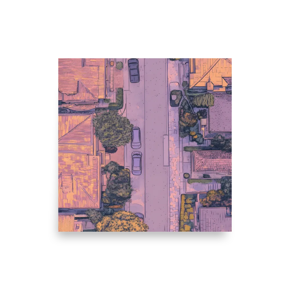 Aerial Serenity: Suburban Oasis
