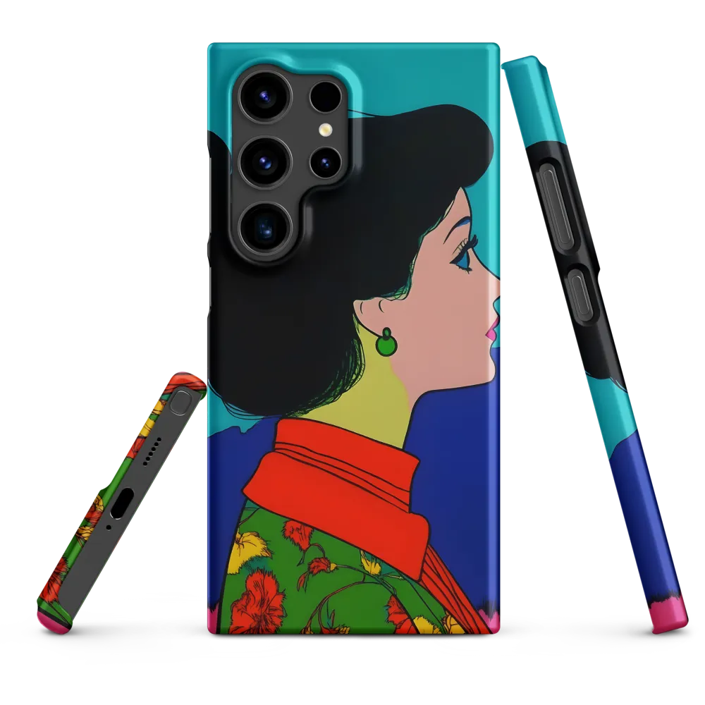 Whispers of Color: A Pop Art Portrait