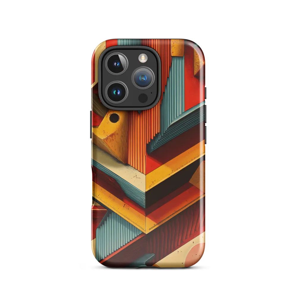 Geometric Harmony | Phone Case |  16 Pro | Tough Case | Glossy