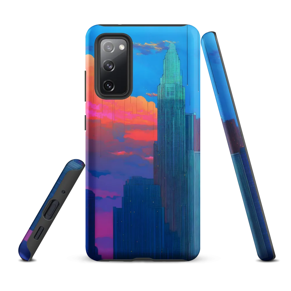 Twilight Reflections: A Digital Cityscape