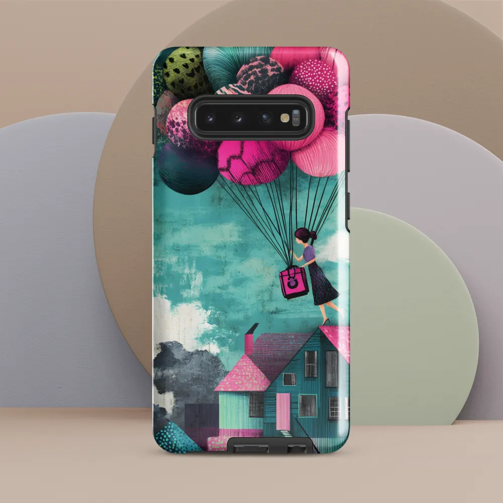 Whimsical Ascension | Phone Case |  S10 Plus | Tough Case | Glossy