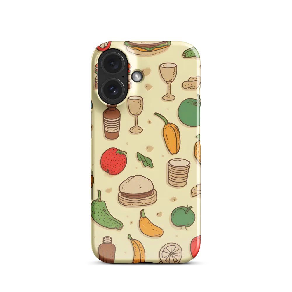 A Whimsical Feast of Colors | Phone Case |  16 | Snap Case | Glossy