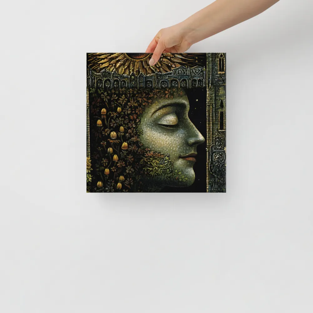 Nature’s Embrace: The Infinite Connection | Canvas | 12″×12″