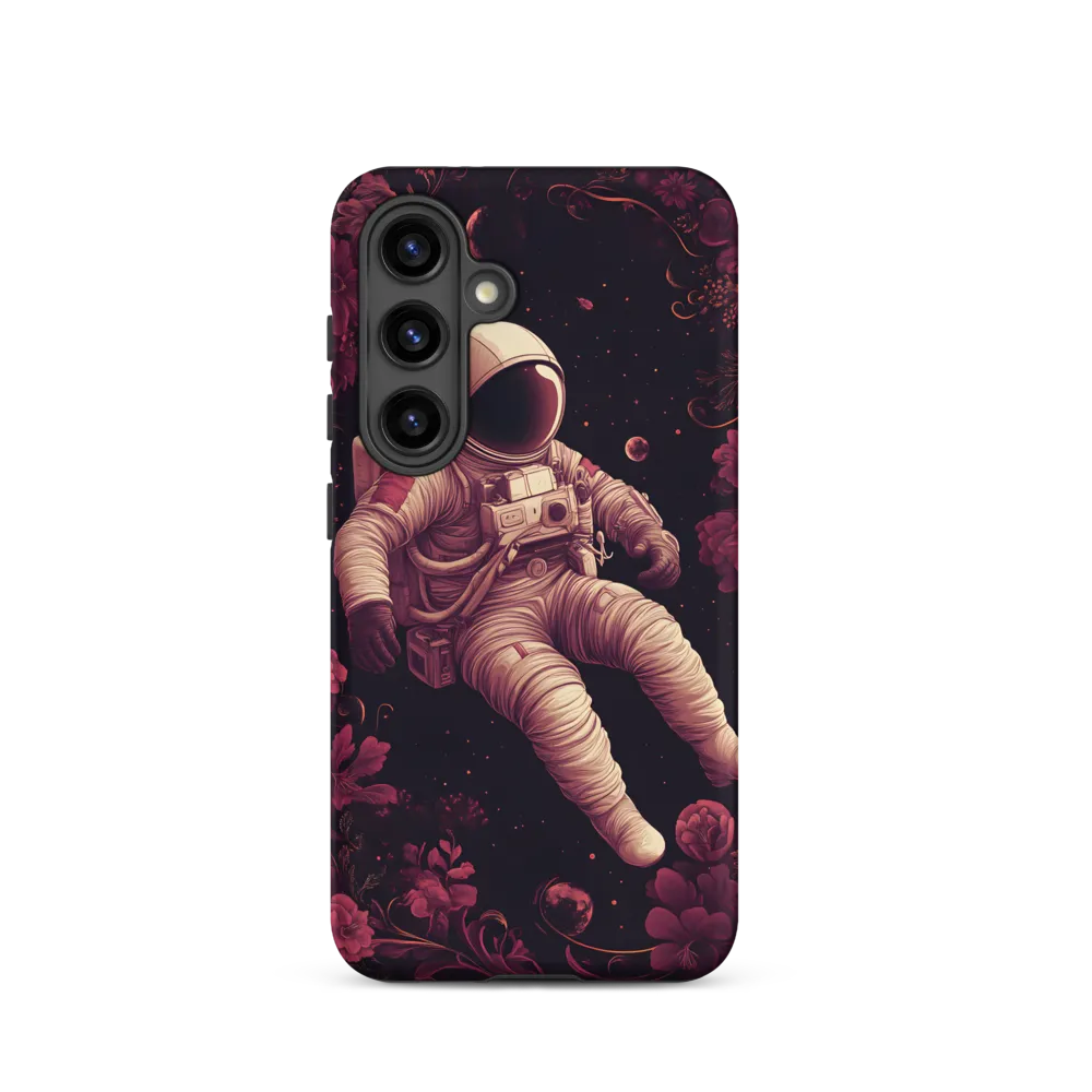 Cosmic Bloom: An Astronaut's Journey
