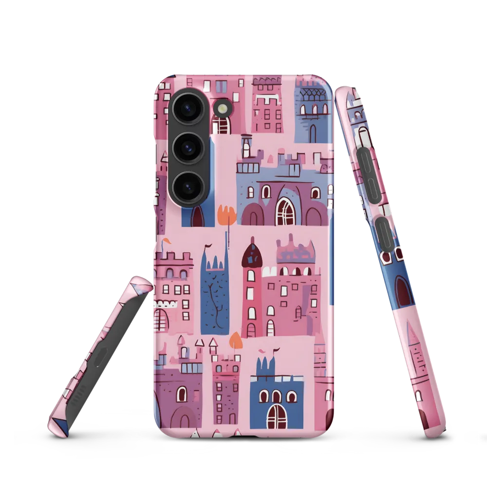 Whimsical Castles: A Playful Tapestry | Phone Case |  S23 | Snap Case | Matte