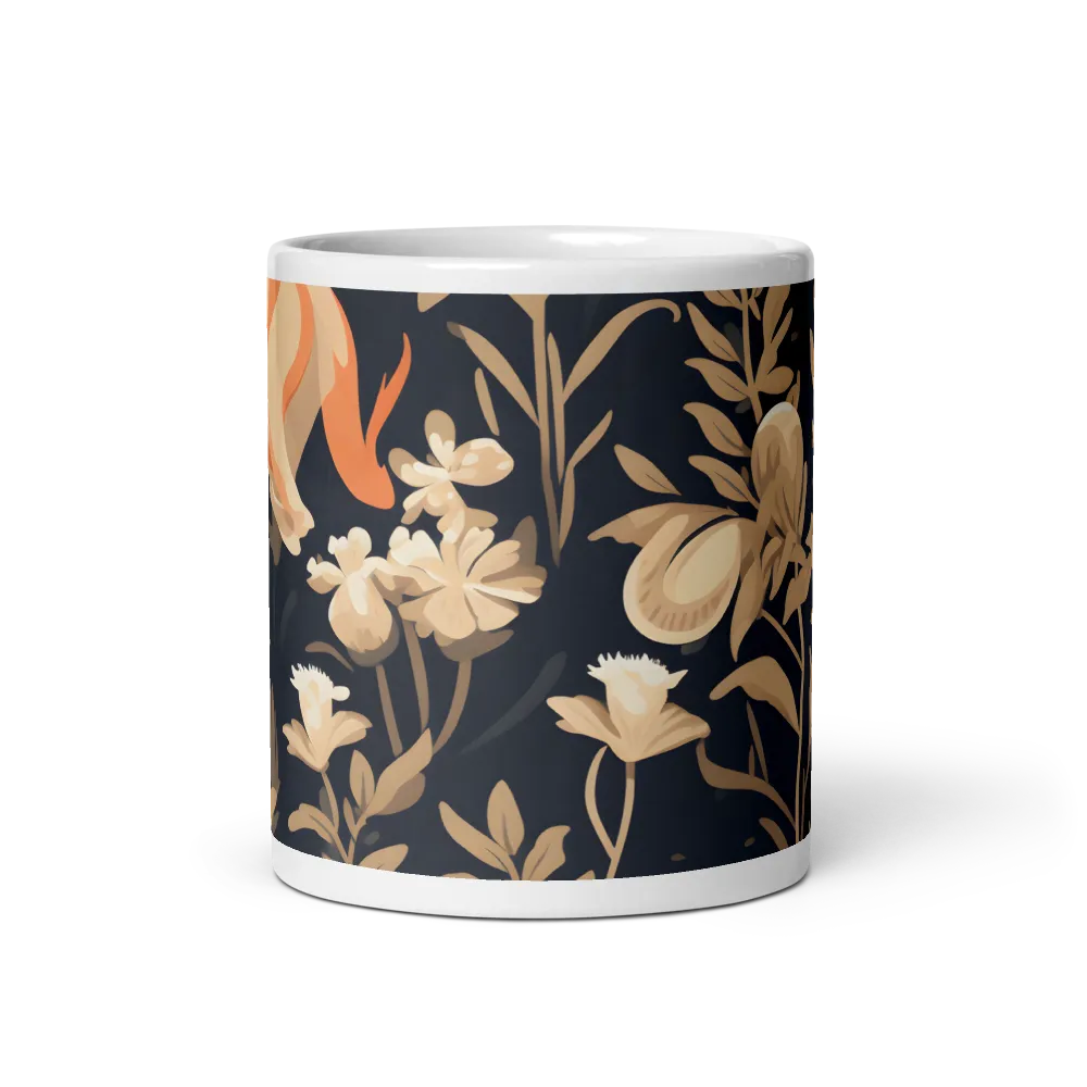 Floral Harmony: A Dance in the Dark | Mugs | Multiple Sizes & Colors